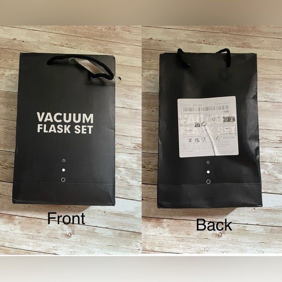 🆕 4PC Vacuum Thermos Bottle Set Blue - Picture 11 of 14